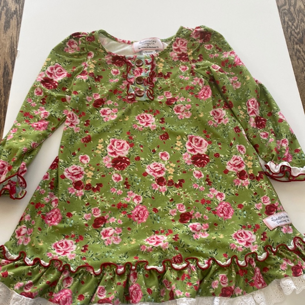 SweetHoney Toddler Night Gown Size 3T